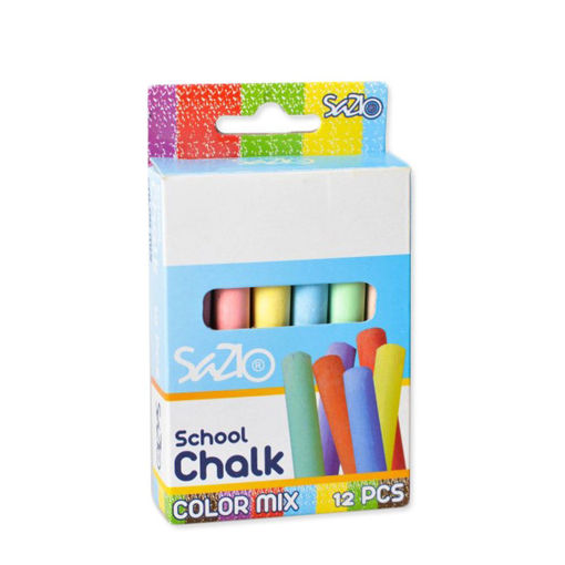 Picture of CHALK  COLOURED - 12 PACK